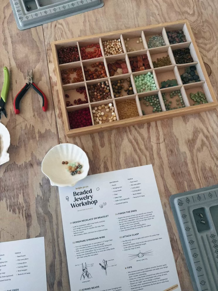 9/13 - Necklace Making Workshop | ARTSN LA (Redondo Beach)
