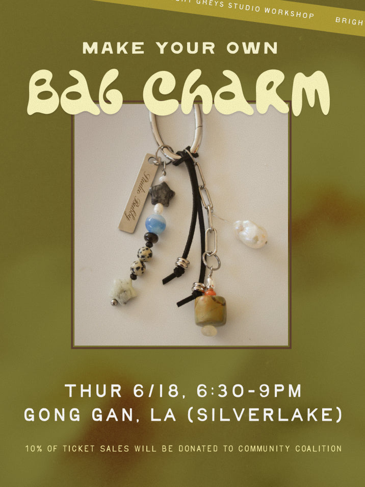 6/18 - Make Your Own Bag Charm Workshop